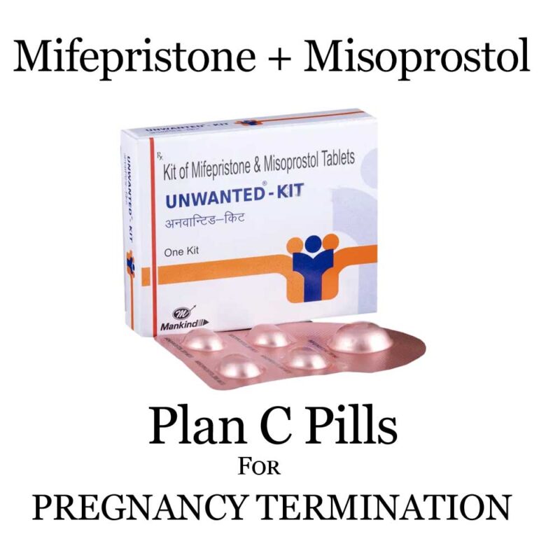 Unwantede Kit for Womens Mifepristoneei & Misoprostolleei 5 pils kit