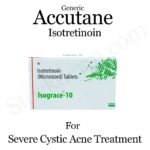 Isotretinoinee Acne Clear Skin Caps Isograces 10Mg (Roaccu,tane ,Accu,tane)