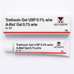 A-Retino cream retinoides treclin gel acne acnelyse 20gm