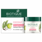 Biotique Coconut Brightening Instant Glow Cream 50gm
