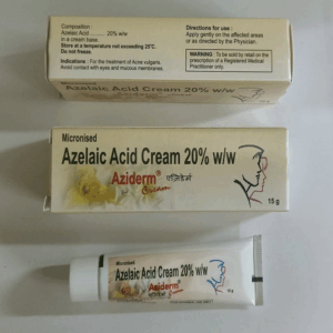 Aziderm 20 Cream Azzelaics Acid