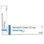 2Pcs Ivermec Iverheal 1% Cream Rocasea 30gms Soolantraa