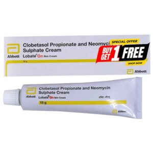 Llobates GN Cream klobetazol krem Neomycn(2 in 1) 15gms