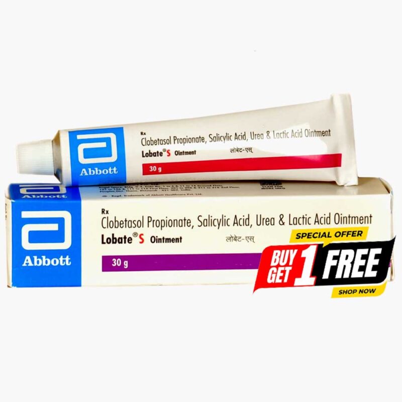 Llobates S Ointmnt Klobetazol Salicylc Ur Lactc (3 in 1) 30gms