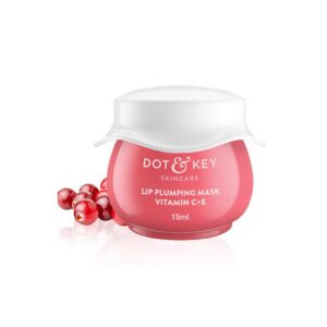 DOTNKEY Lip Plumping Mask With Shea Butter & Vitamin C + E 15Ml