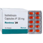 Isotretinoinee 20 mg Rentrex Gel Caps