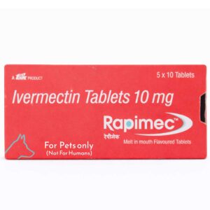 Rapimec Ivermec 10mg Tablet/s For Pets